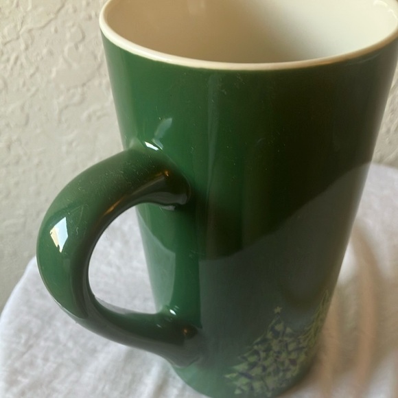 Starbucks: 2020 Green Ceramic Mug- Purple Tree Design- 16oz - Picture 12 of 16